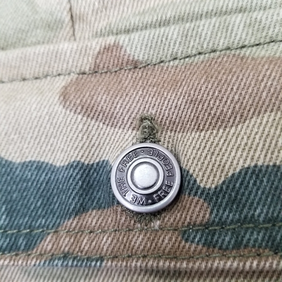 Free people size 27 camo jeans - Picture 14 of 15